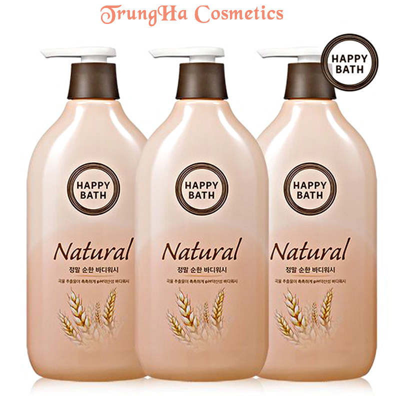 SỮA TẮM DƯỠNG THỂ Happy bath 900ml Hàn Quốc[Chính Hãng]