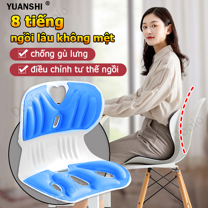 Ghế công thái học điều chỉnh tư thế dáng ngồi đúng chống gù lưng cải thiện