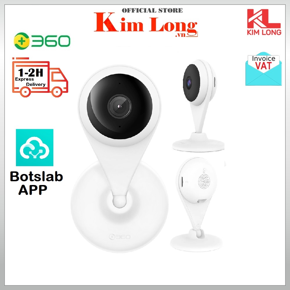 ♝☄✁ Camera quan sát Qihoo 360 2K AC1C Pro AI  App Botslab I Qihoo 360 AC1C - Hàng chính hãng