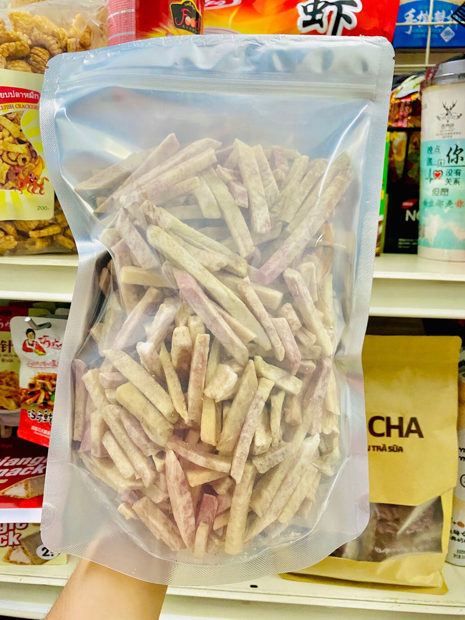 0,5kg Khoai Môn Sấy Giòn Ngon
