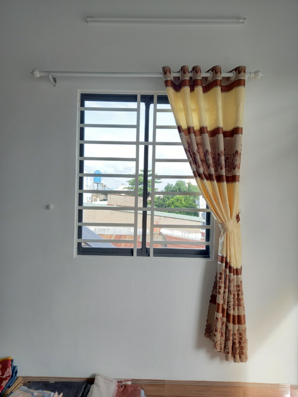 Màn Cửa Sổ - Rèm Cửa Sổ Vải Gấm Hoa Văn