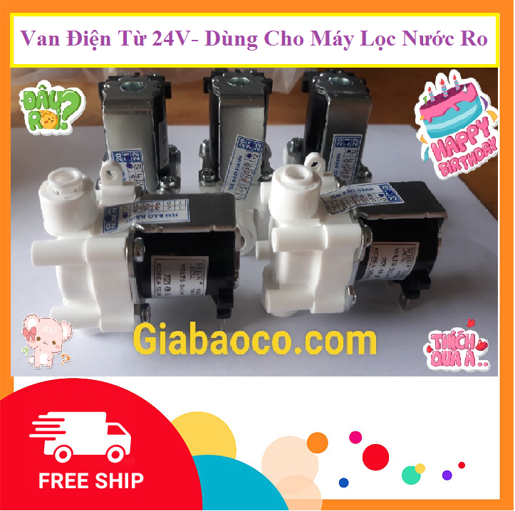 Van điện từ 24v- dùng cho máy lọc nước ro