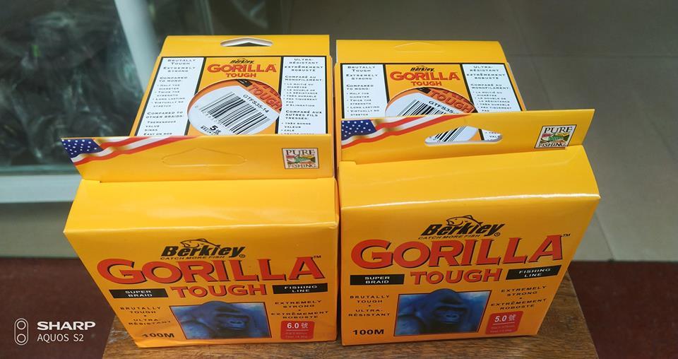 Cước câu cá Berkley Gorilla Tough 100m