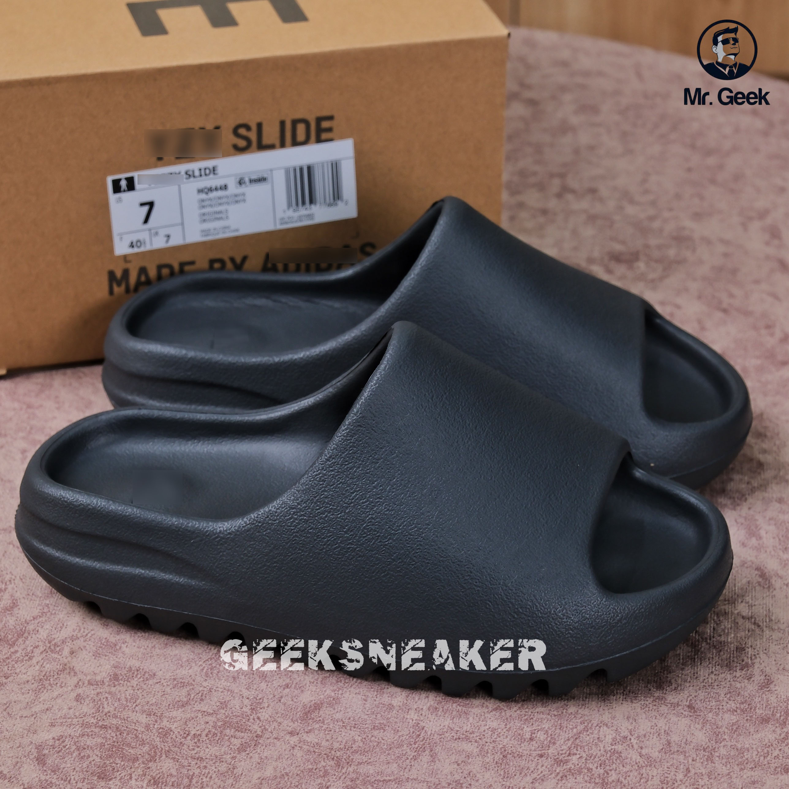 [GeekSneaker] Full Box | Dép Yz Slide - SS22 Vân Nhám Siêu đẹp