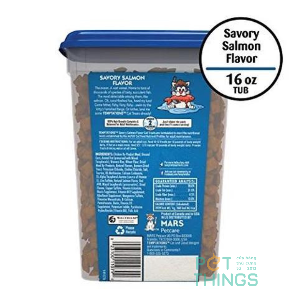 Bánh thưởng cho mèo Temptations 454g