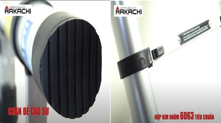 [HOT SALE THÁNG 10] Thang nhôm rút Hakachi HT-380CP (3,8m)