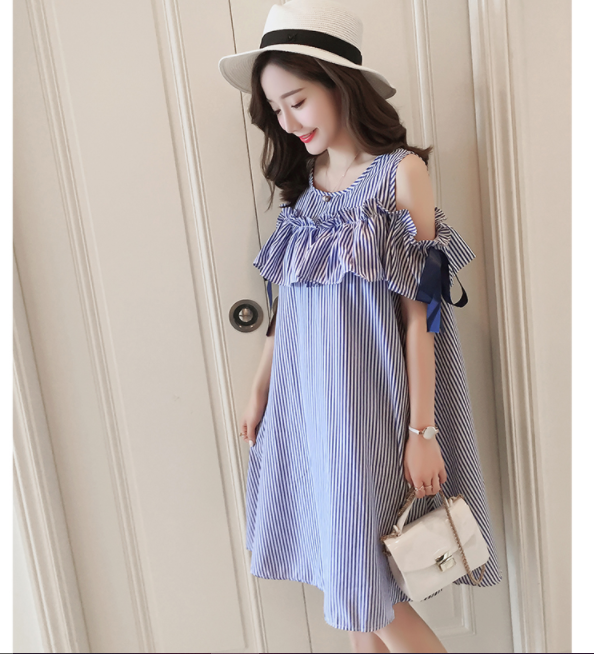 Đầm bầu cho con bú ( có thể mặc trước và sau sinh)