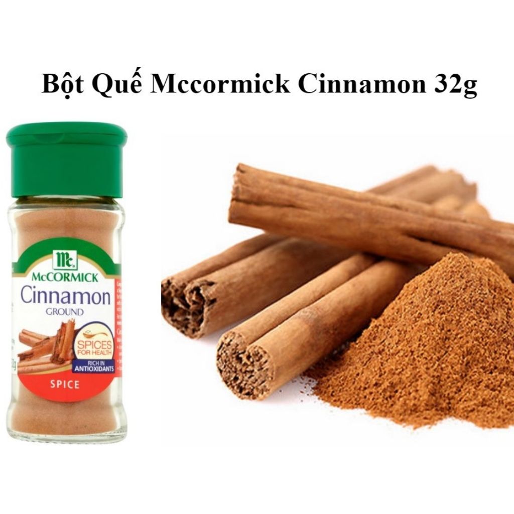 Bột Quế Mccormick Cinnamon 32g/ Cinnamon Ground 32g - Mỹ
