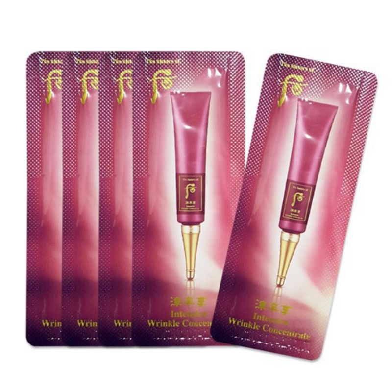 10 gói kem chống nhăn mắt Whoo Wrinkle