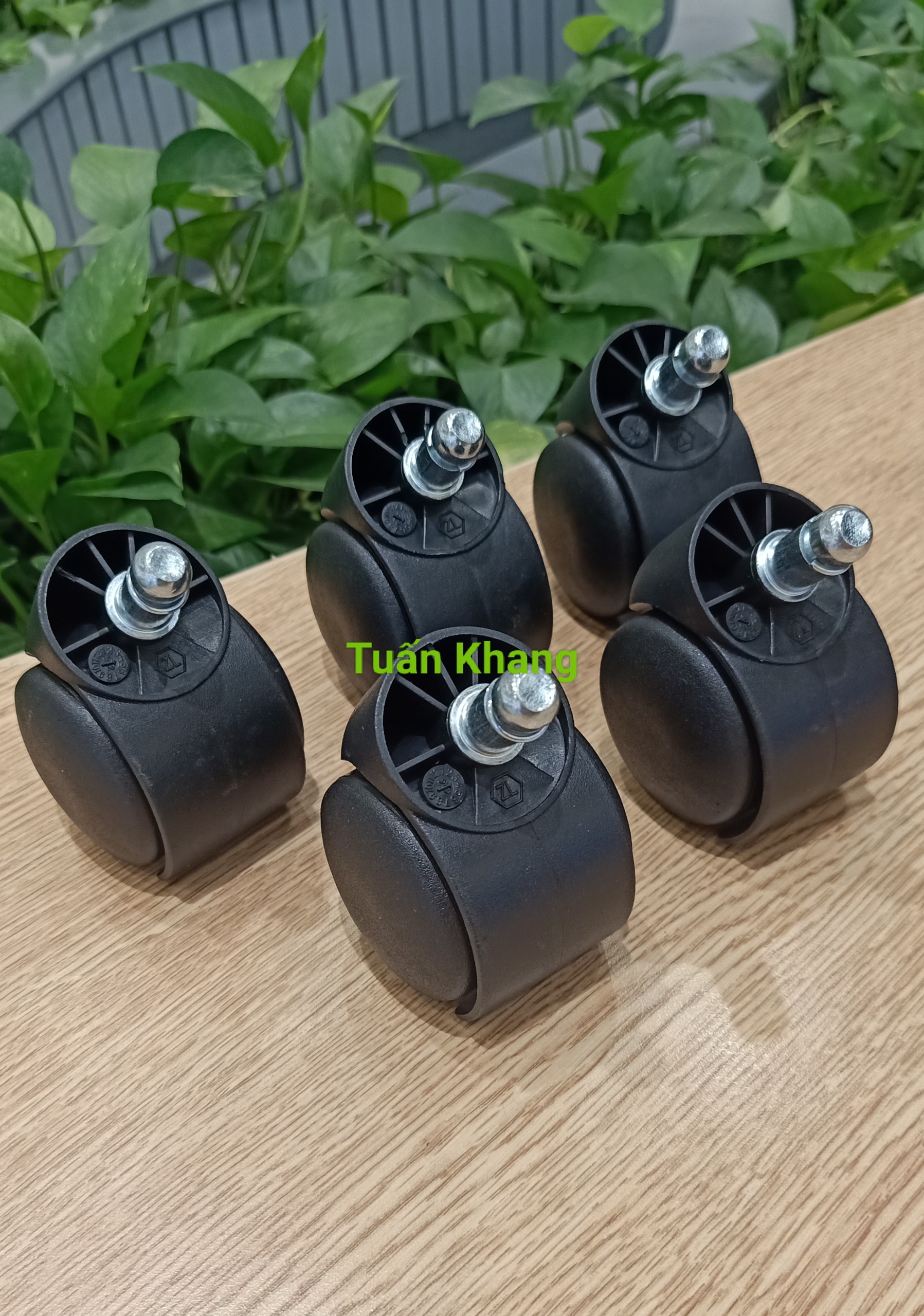 combo 5 cái Bánh xe ghế xoay văn phòng