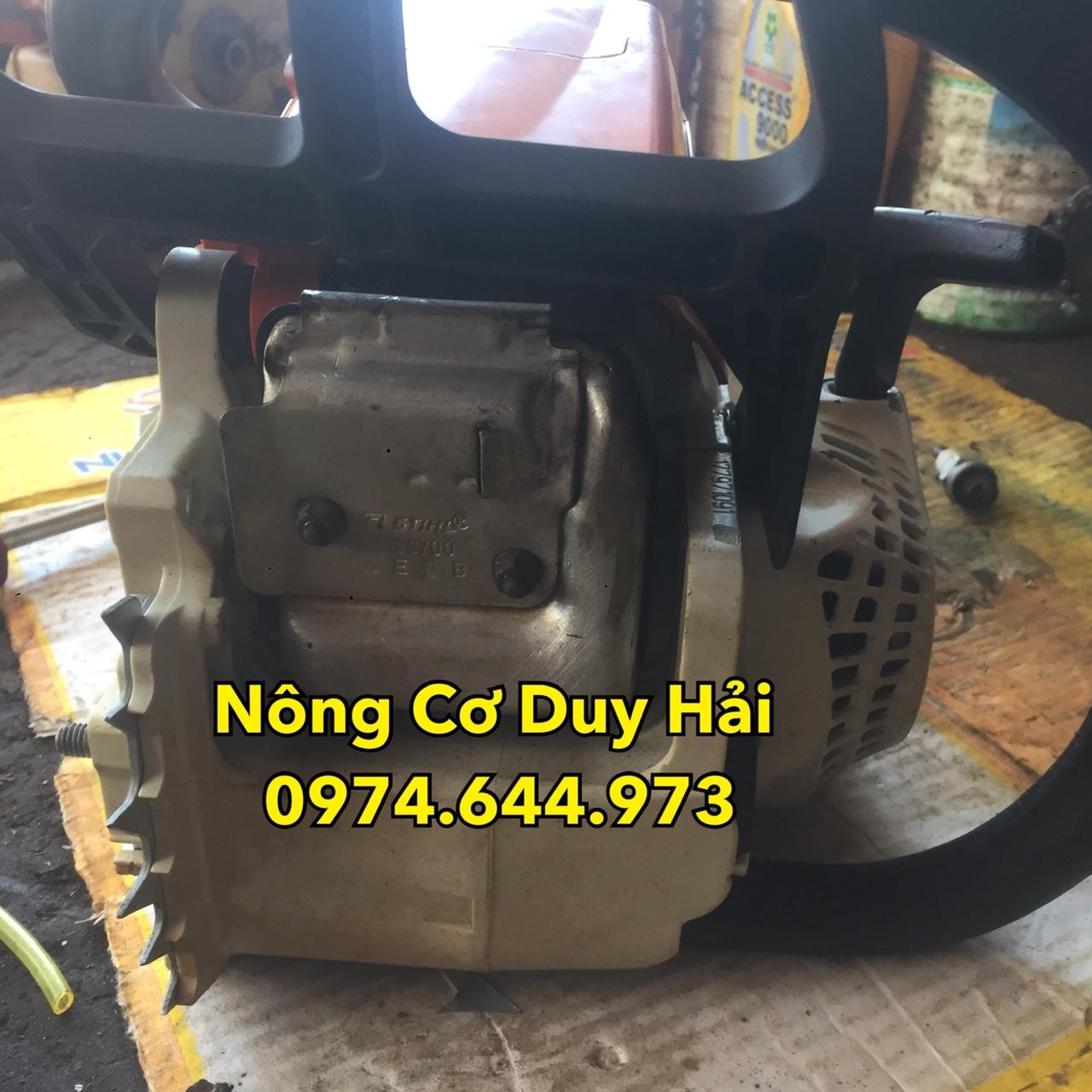 máy cưa xích chạy xăng stihl 230 - hàng bãi còn 80%