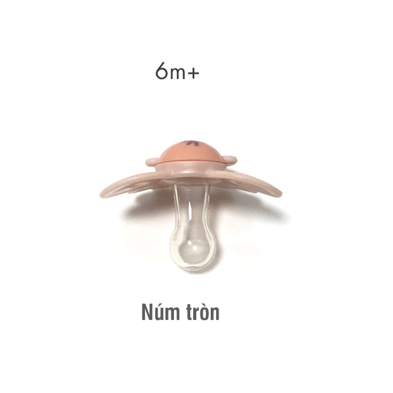 Vỷ 2 ti giả Silicon cho bé hàng hiệu CK Bebe