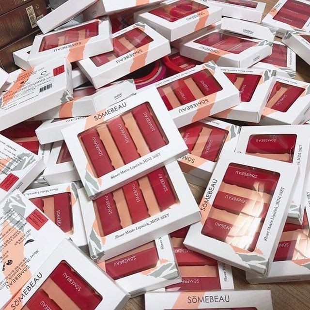 Set 3 thỏi son SomeBeau Mini
