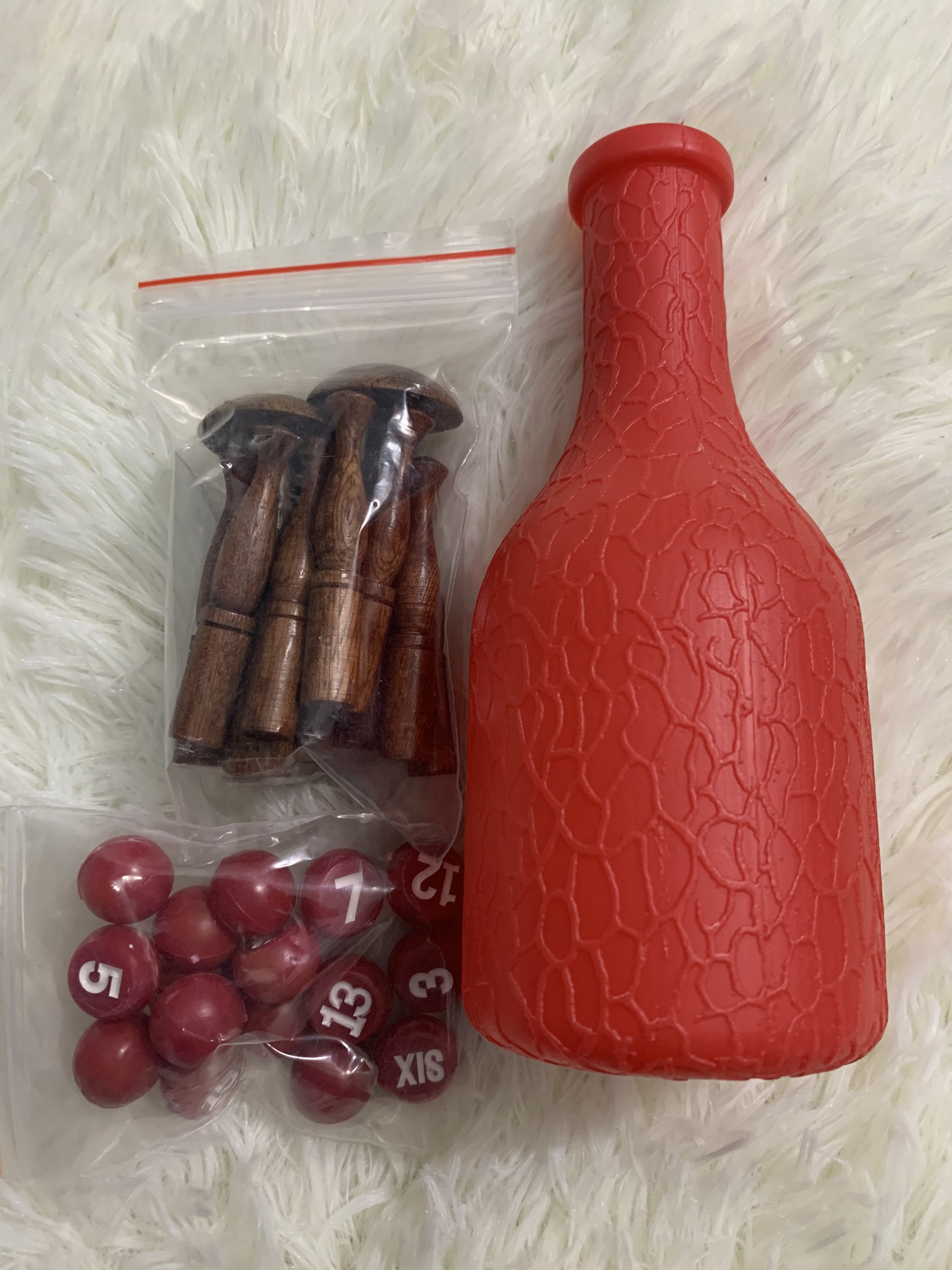 bộ bình số dù bida