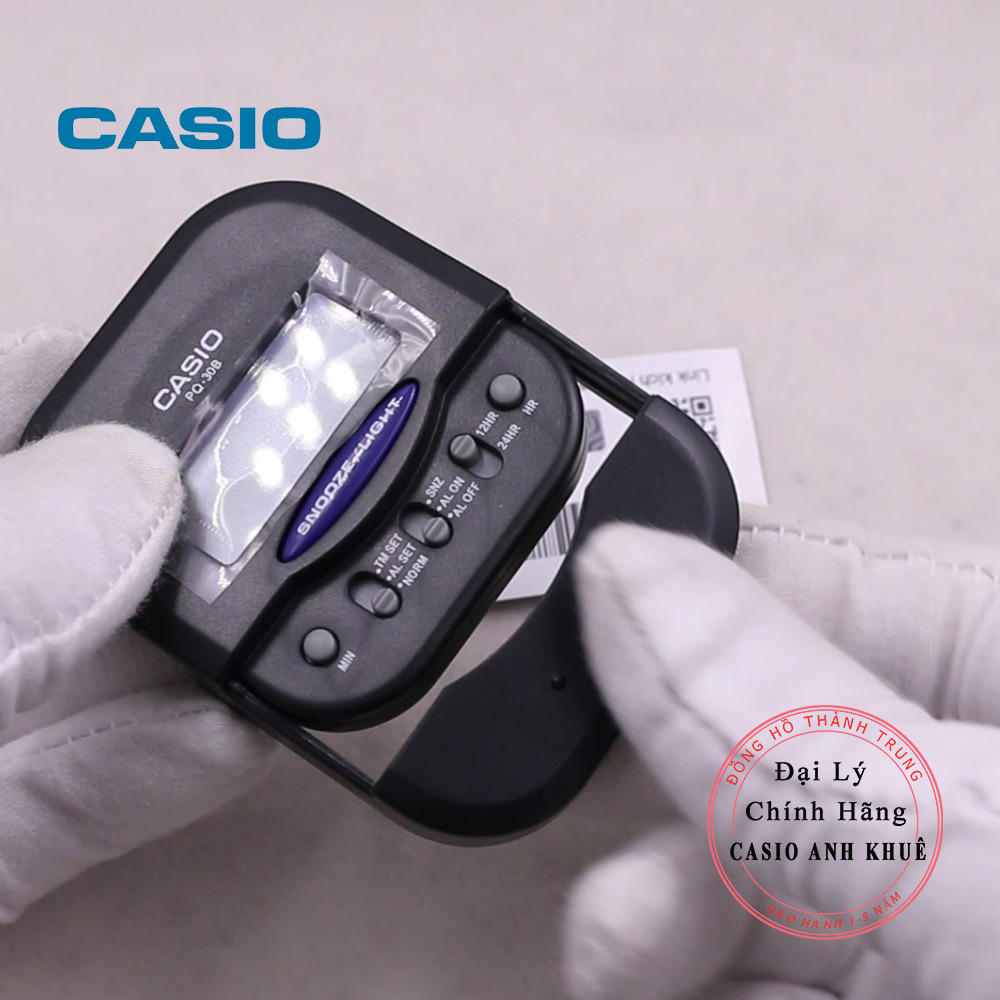 Đồng hồ báo thức du lịch Casio PQ-30B-1DF