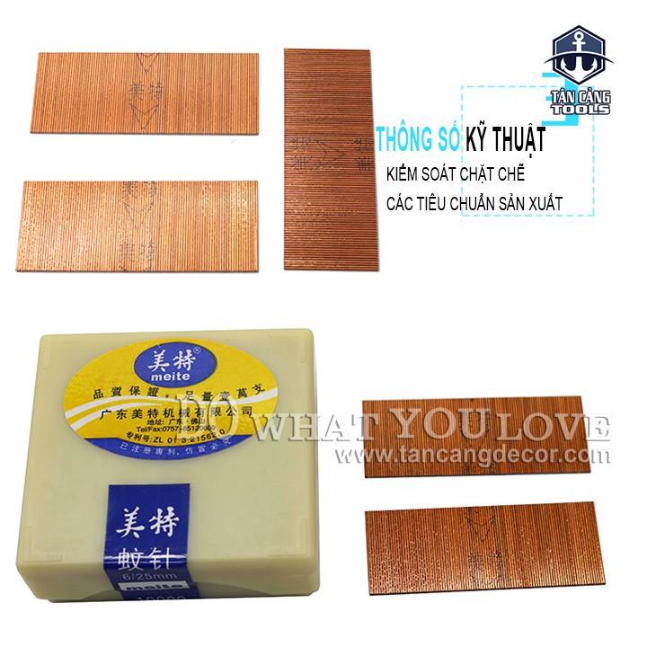 Đinh Chỉ - Đinh Đồng Meite 22 mm