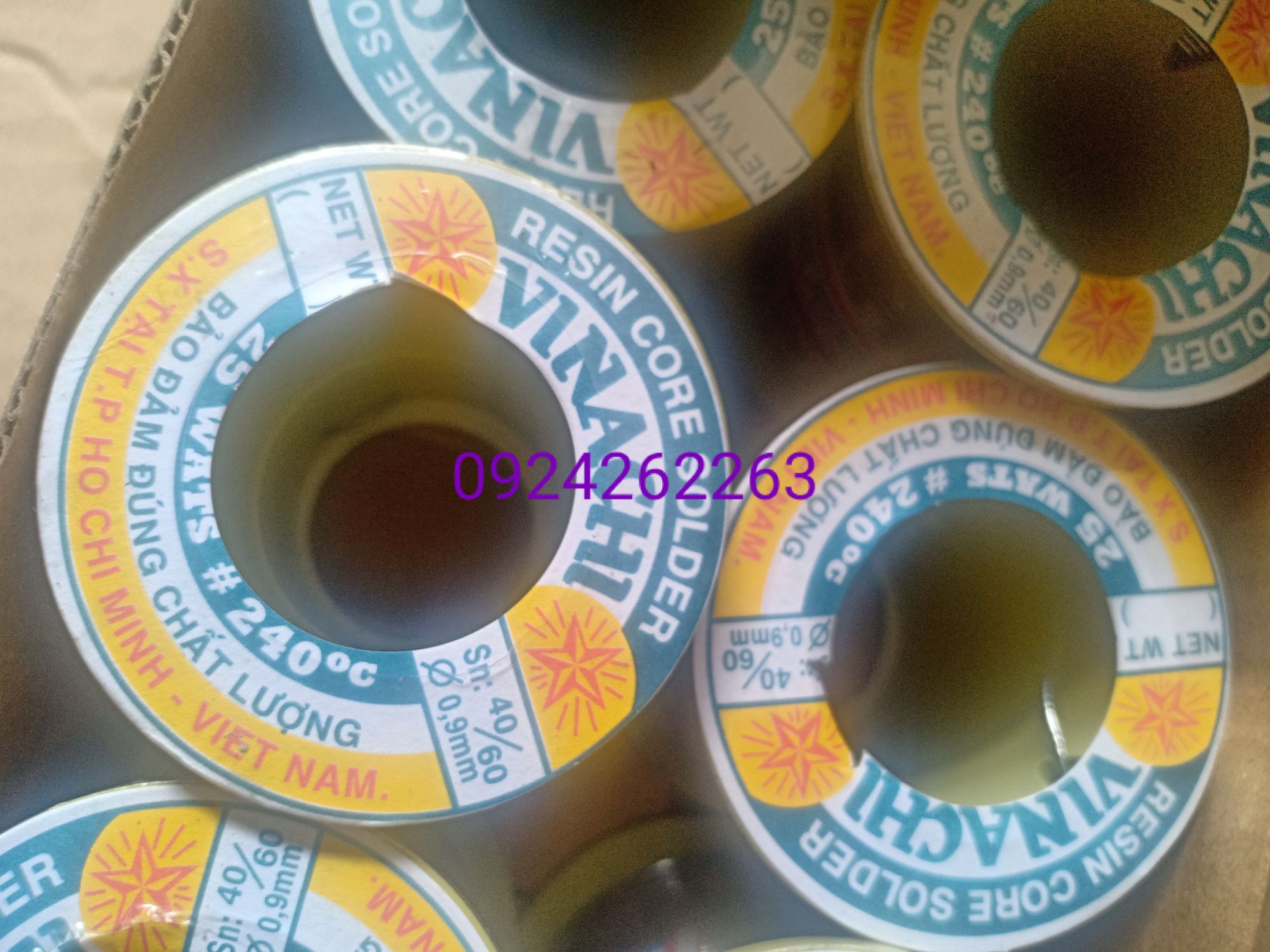 Cuộn lớn Chì hàn-Thiếc hàn Vinachi loại 110g