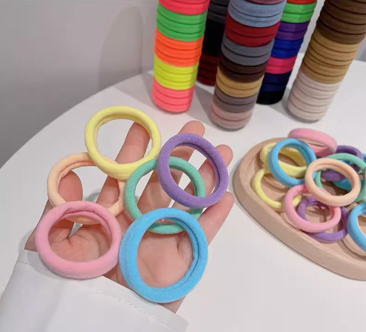 Set 20 Dây Cột Tóc Cao Su Thời Trang Cho Nữ
