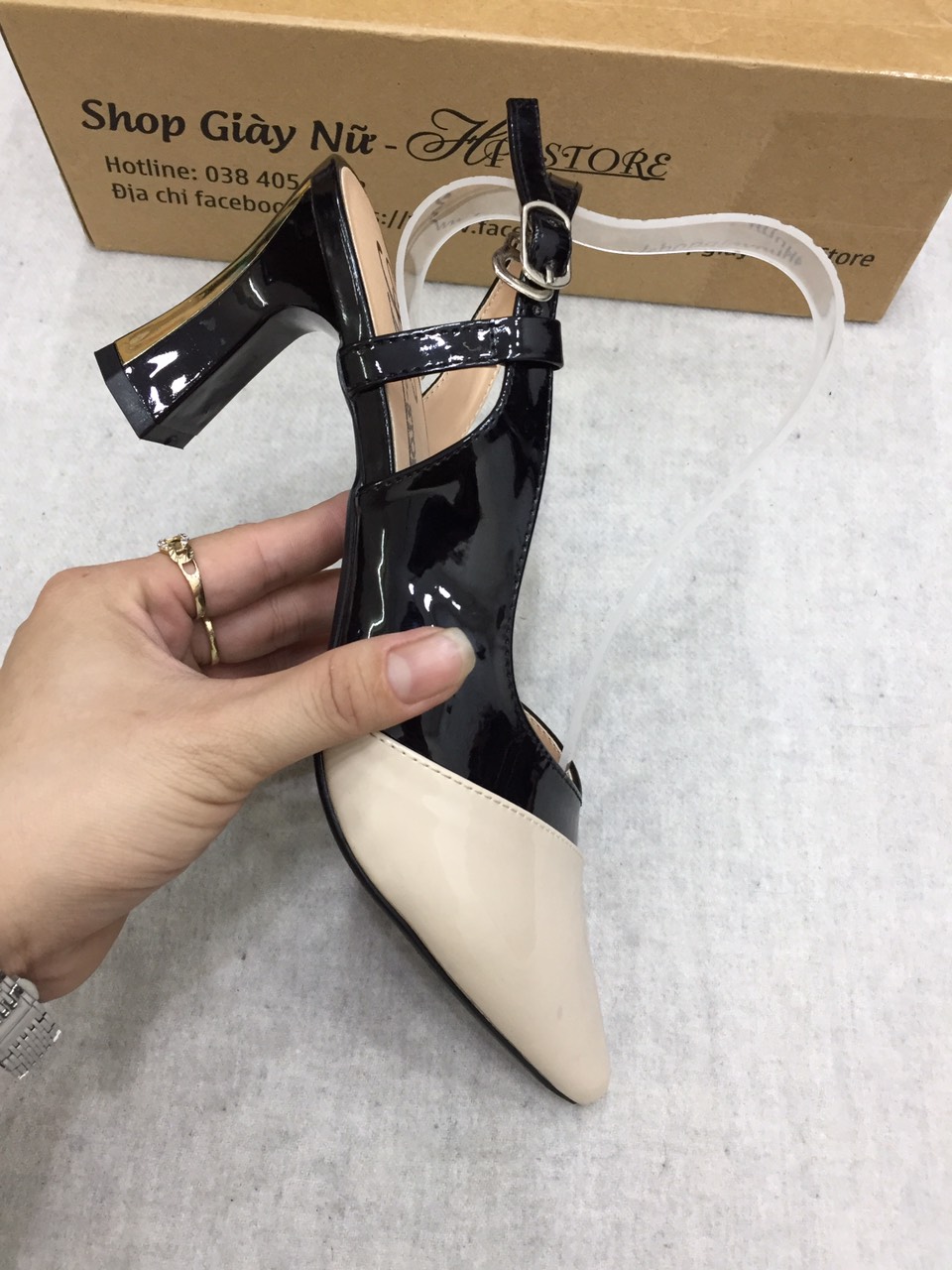 Sandal cao got 7 phân V57