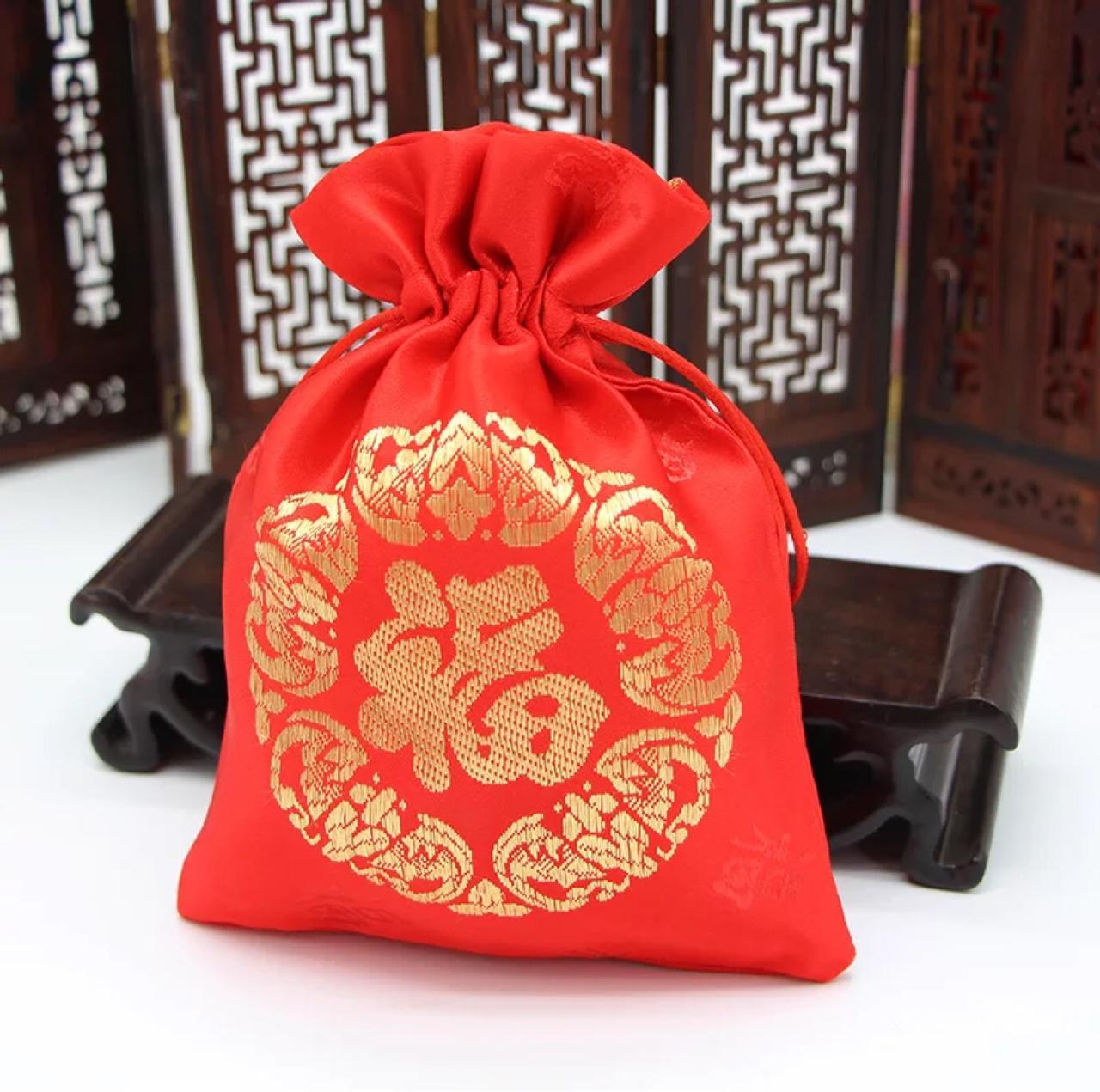 [HCM]TÚI GẤM ĐỎ CHỮ PHÚC ( 10k/ túi )