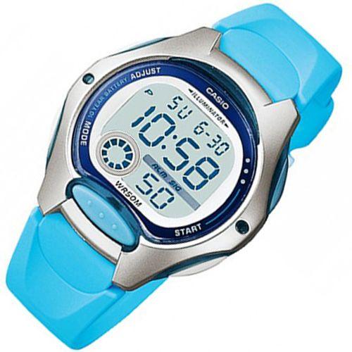 Đồng hồ nữ dây cao su Casio Anh Khuê LW-200-2BVDF
