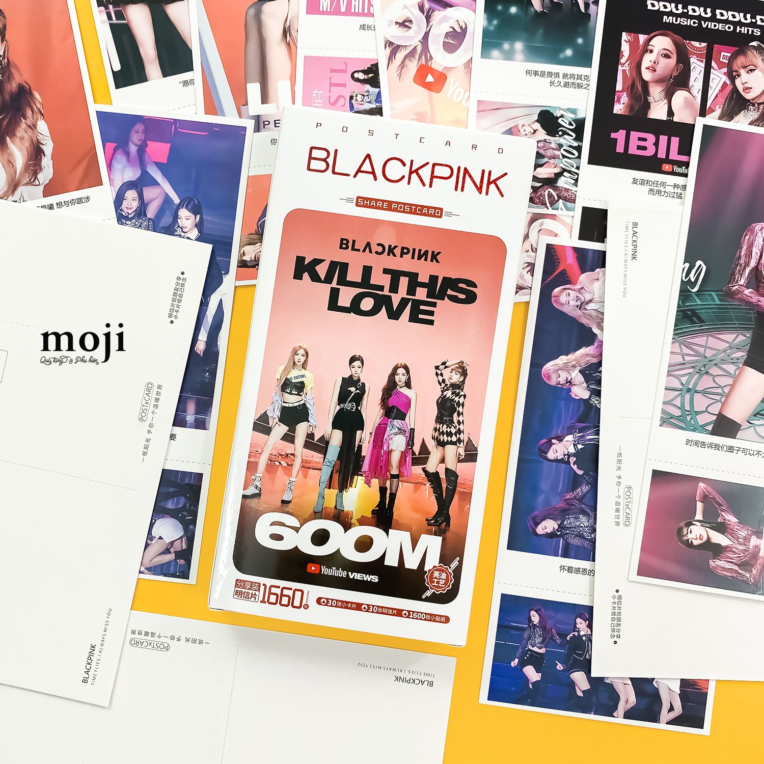 Postcard BLACK PINK