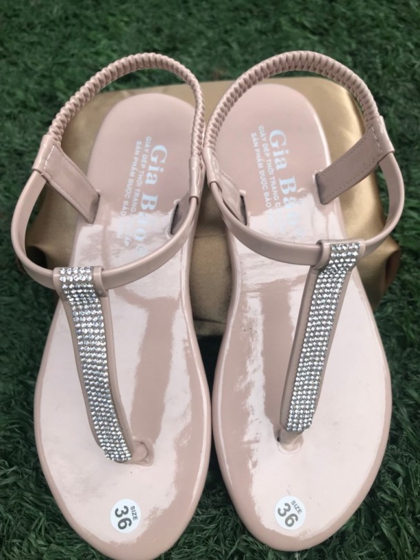 Giày Sandal Nữ Đính Hột ( Xưởng Nhà Làm ) giá rẻ
