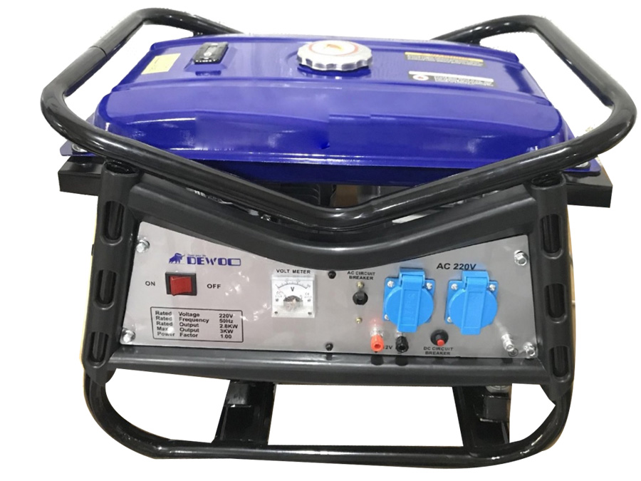 [HCM]Máy phát điện Dewoo DW-3000E - HÀNG CHÍNH HÃNG