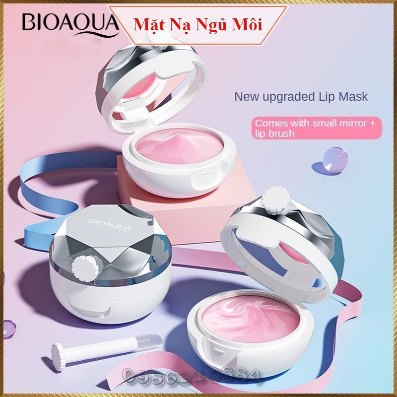 Mặt nạ ngủ dưỡng môi Bioaqua Strawberry Lip Mask giữ ẩm chống khô giảm nếp nhăn môi BSL2