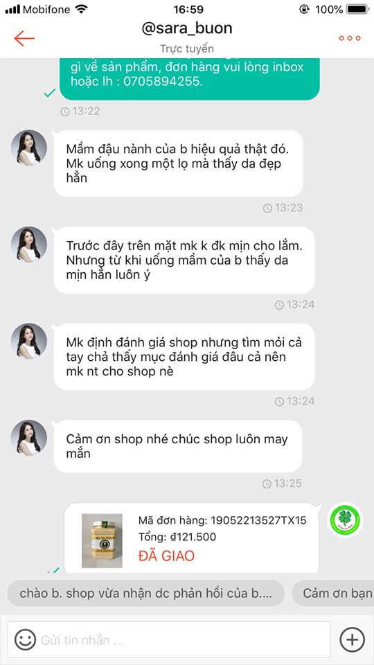 1kg bột mầm đậu nành nguyên xơ