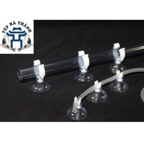 [Hoàn Tiền 10%] Cục hít nhựa + gông giữ ống fi12