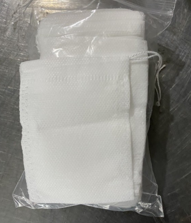100 túi lọc trà, túi đựng phân tan chậm size 5*7