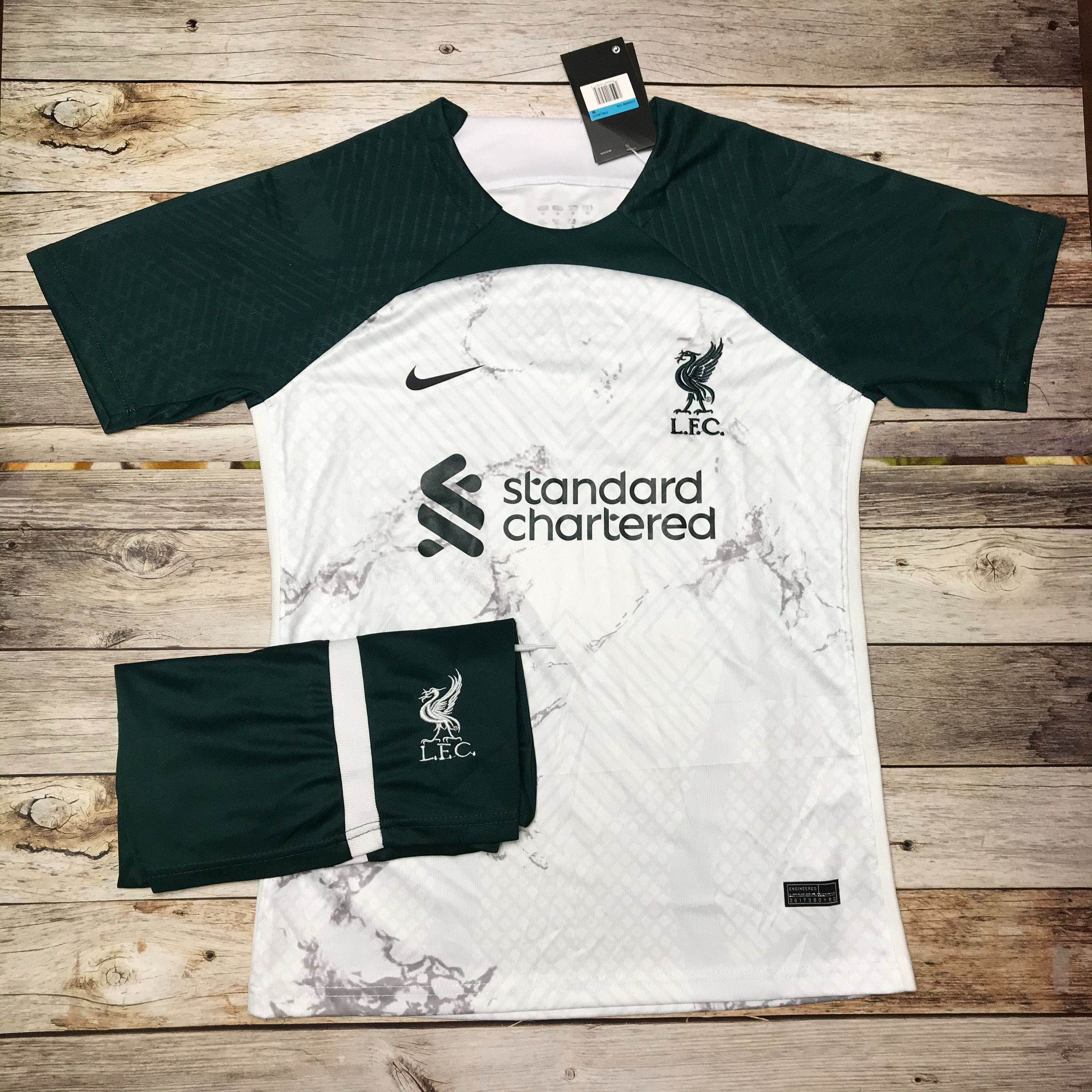 Áo bóng đá CLB Liverpool-Sân Khách 4-Thun Thái Cao Cấp