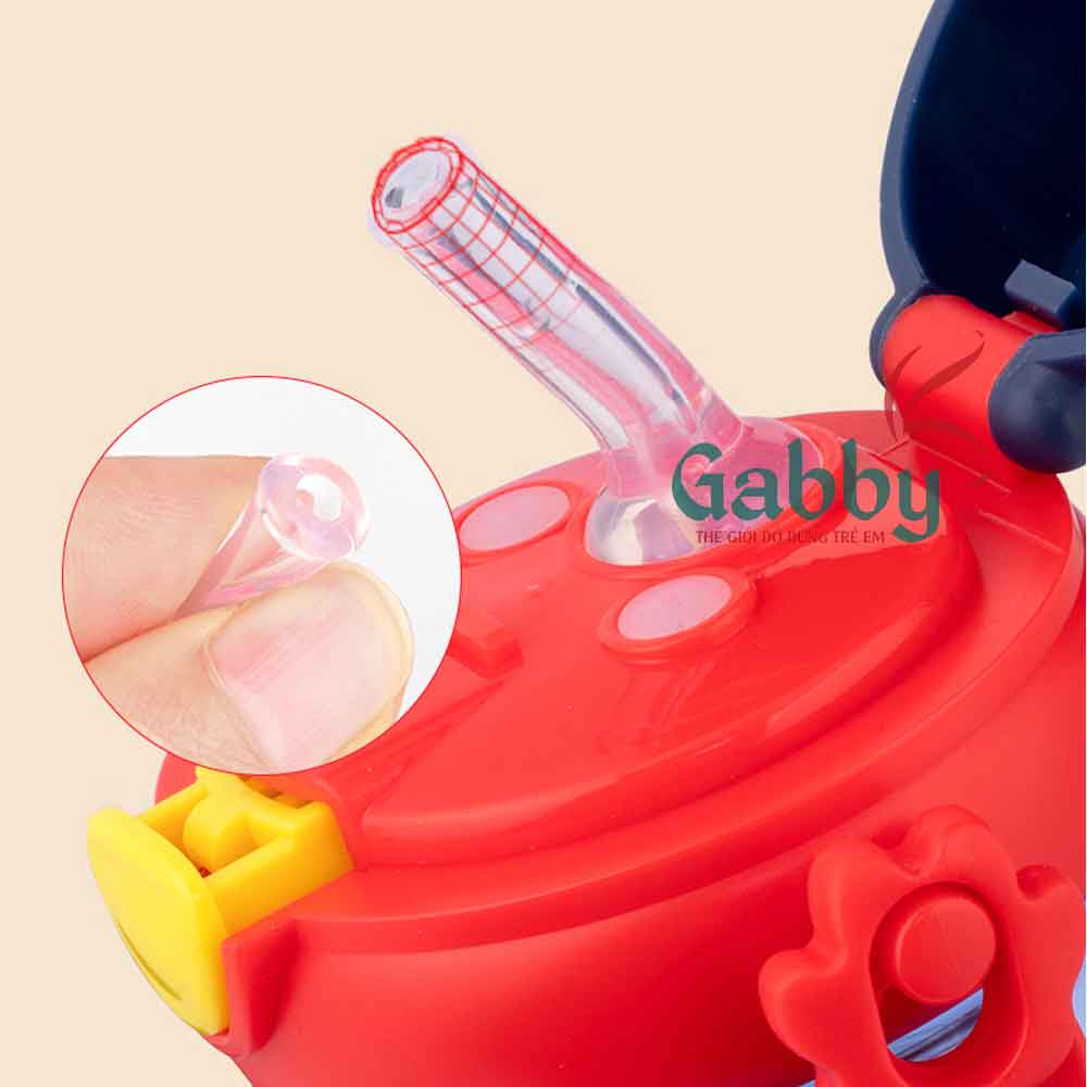 BÌNH NƯỚC 350ML (Hình Captain/ Spiderman/ Mickey/ Minnie/ Sofia/ Super Wings)