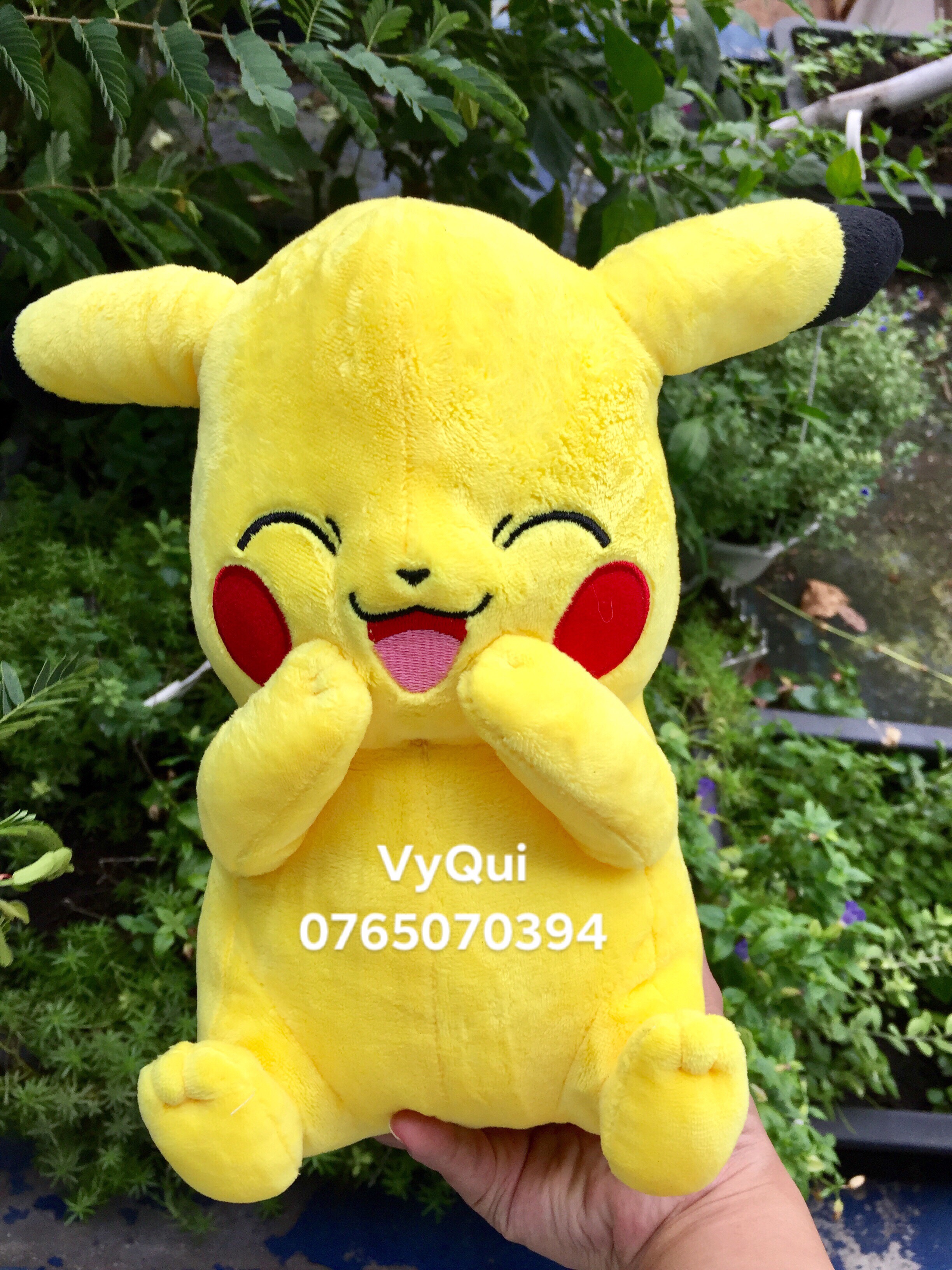 [HCM]Gấu bông pokemon pikachu 30cm
