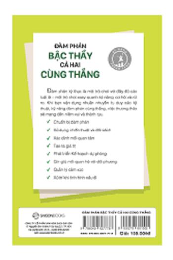 Đàm phán bậc thầy, cả hai cùng thắng - Tác giả: David Goldwich