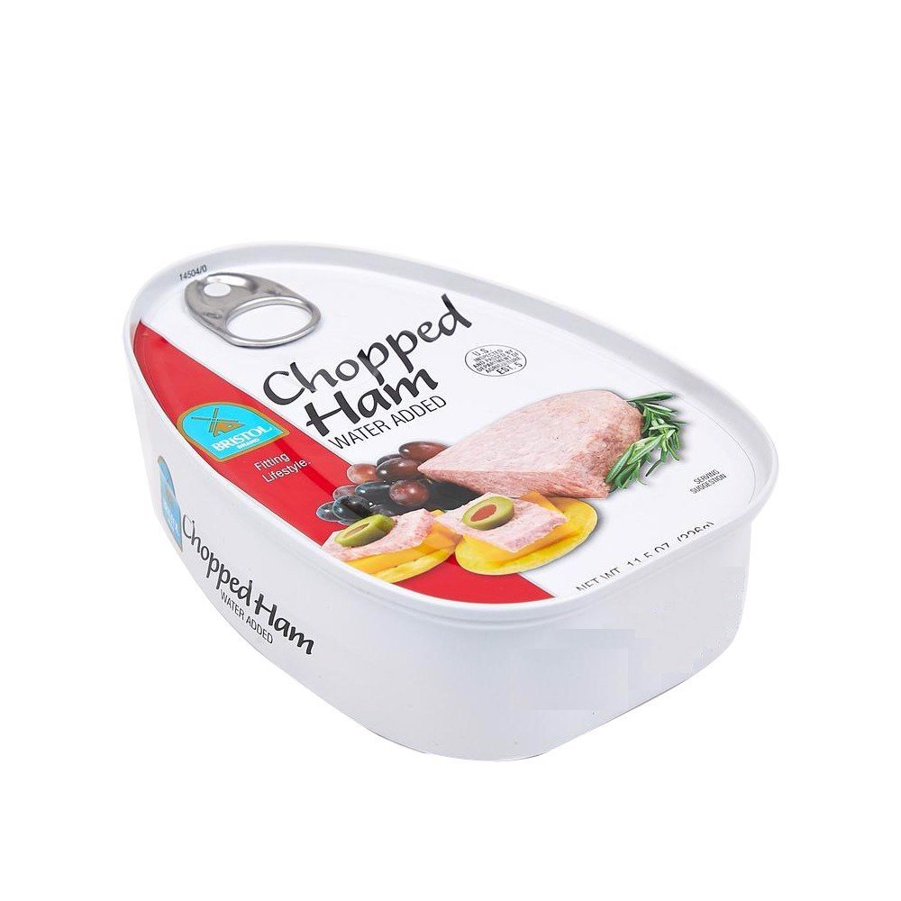 Thịt hộp Mỹ Thịt Bristol Chopped Ham 325g ( loại băm nhỏ)