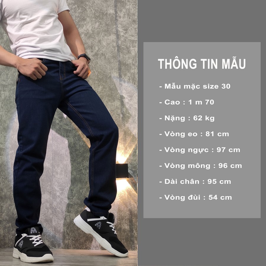[HCM]Quần jean nam Muidoi Q61 (Xanh đen)