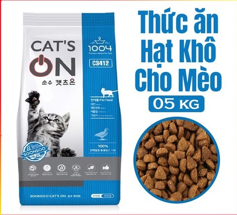 Thức ăn hạt CATSON 5kg cho mèo mọi lứa tuổi