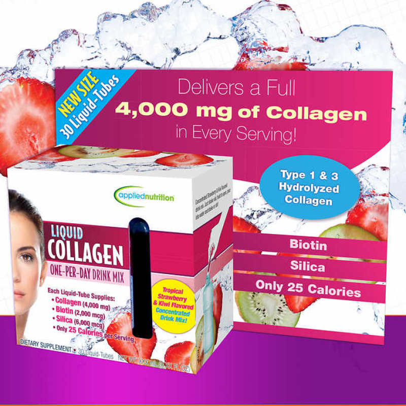 Liquid Collagen dạng nước 30 ống của Mỹ