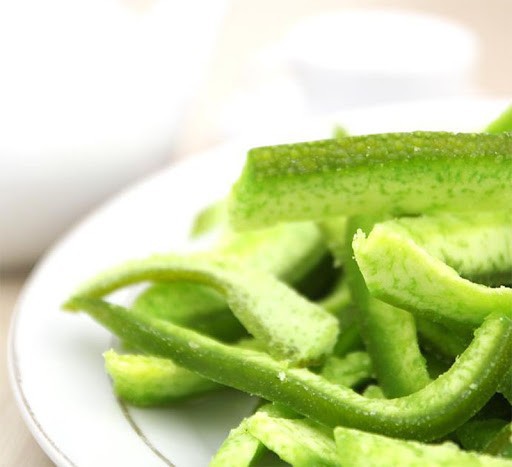 100G MỨT VỎ BƯỞI SẤY KHÔ NGON RẺ