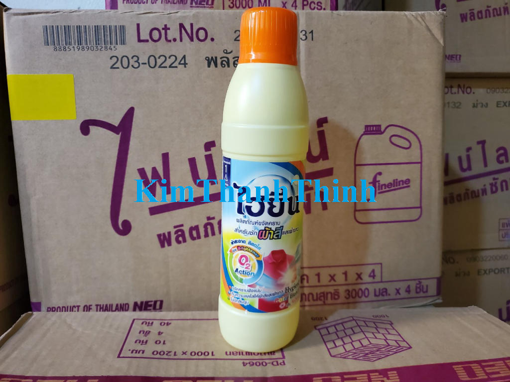 (KTT) Nước tẩy quần áo màu Hygiene Thái Lan- chai 500ml