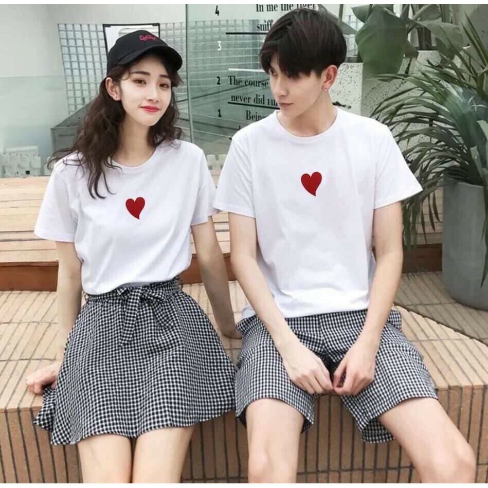 [FREESHIP ÁO ĐÔI TRÁI TIM