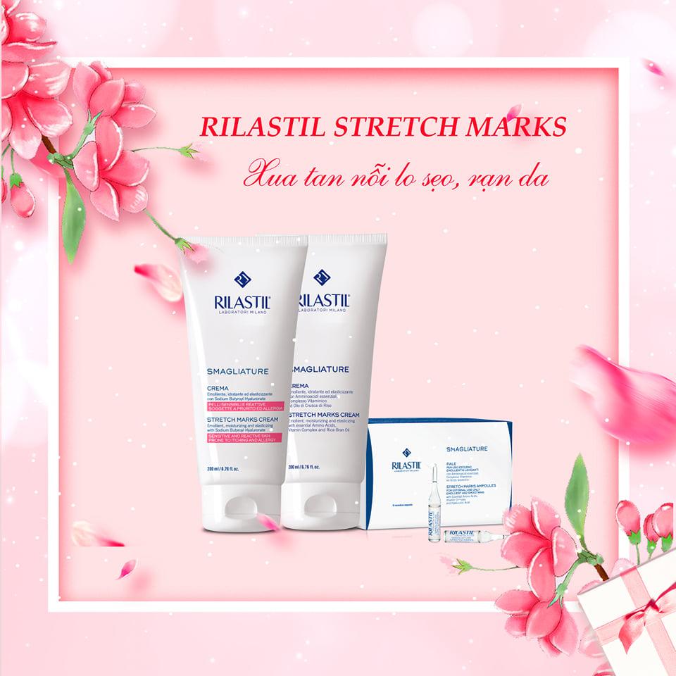 Kem chống rạn da Rilastil Stretch Mark 200ml