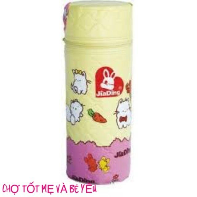 [HCM]BÌNH Ủ SỮA ĐƠN CỔ HẸP JIADING ( bình ủ giữ ấm bình sữa cổ hẹp 250ml )