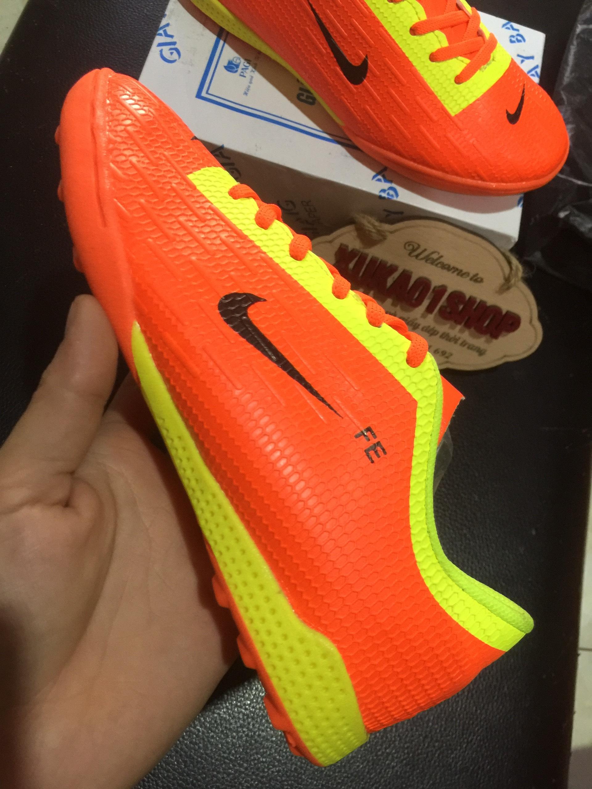 Giầy đá bóng TRẺ EM,DA XỊN size từ30-44 siêu bền