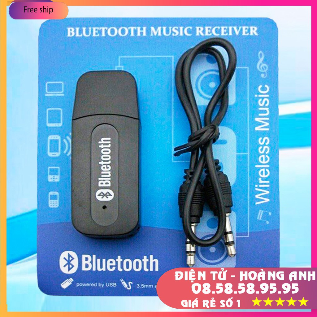 USB bluetooth BT-163 Biến Loa Thường Thành Loa Bluetooth