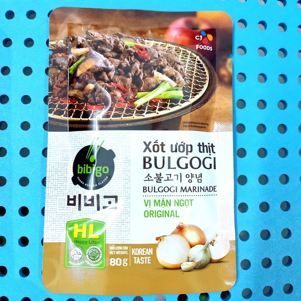 Sốt ướp thịt nướng Hàn Quốc Bulgogi 80g