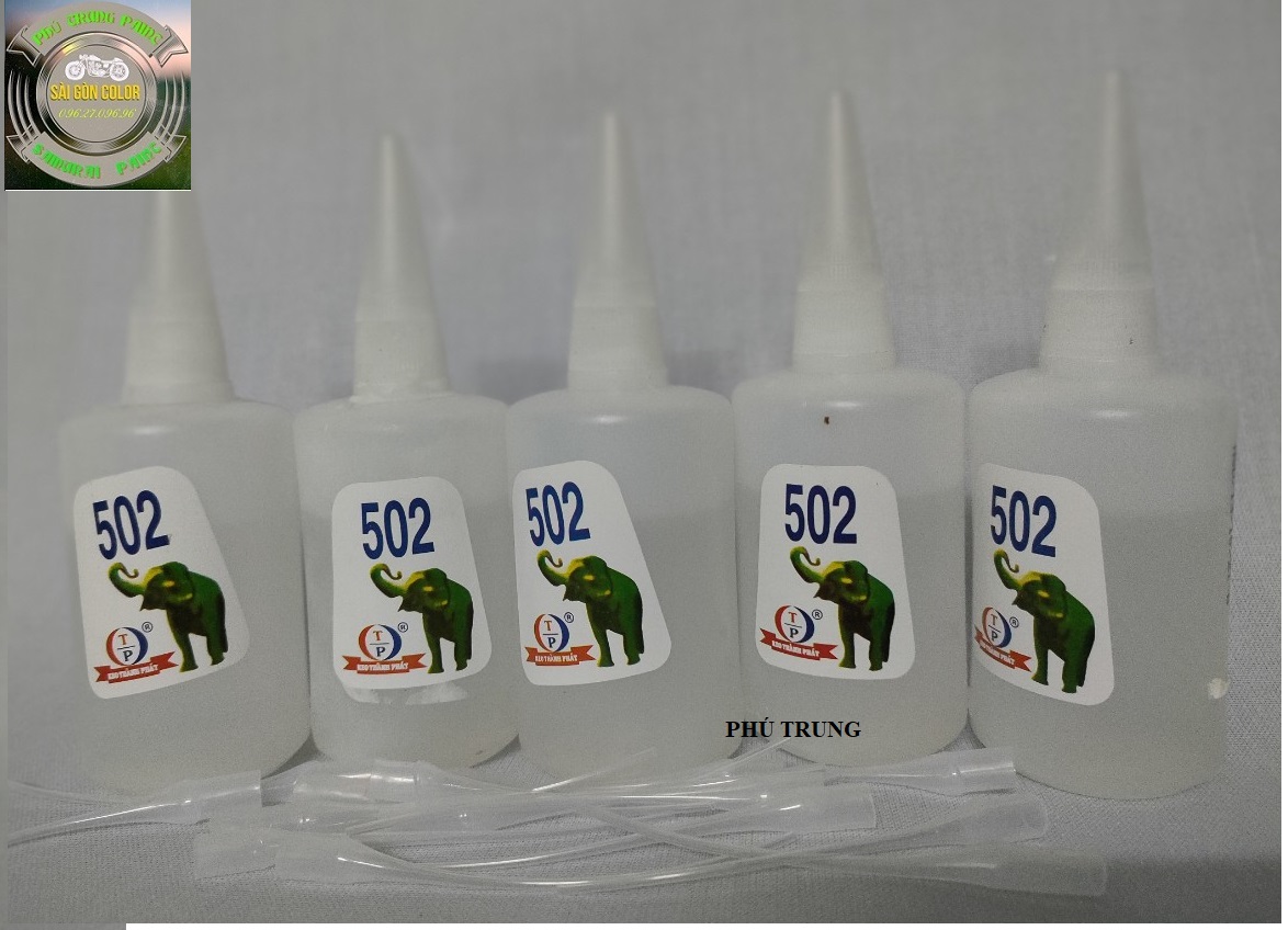Keo 502 dùng để dán gỗ dán sắt lọ 70g