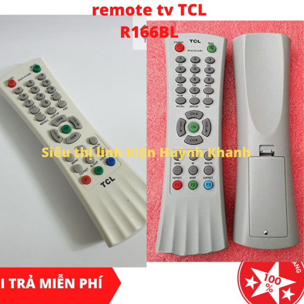 Bảng giá REMOTE TV TCL R166BL SIÊU BỀN SIÊU ĐẸP CHÍNH HÃNG